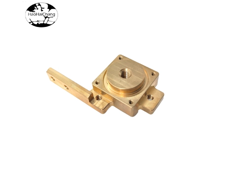 HHC-635 Non-standard CNC milling parts CNC lathe processing Special-shaped nuts Connectors Brass flanges