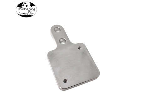 HHC-0529 Metal Stainless Steel T-Shaped Mounting Plate with Dual Holes Shim