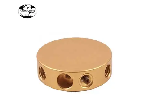 HHC-BCM-03 CNC Custom Precision Brass Milling Base