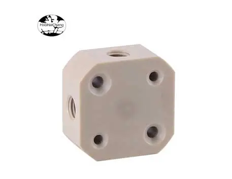 HHC-PCM-07 Milling pin insulation nylon POM Square Connector parts