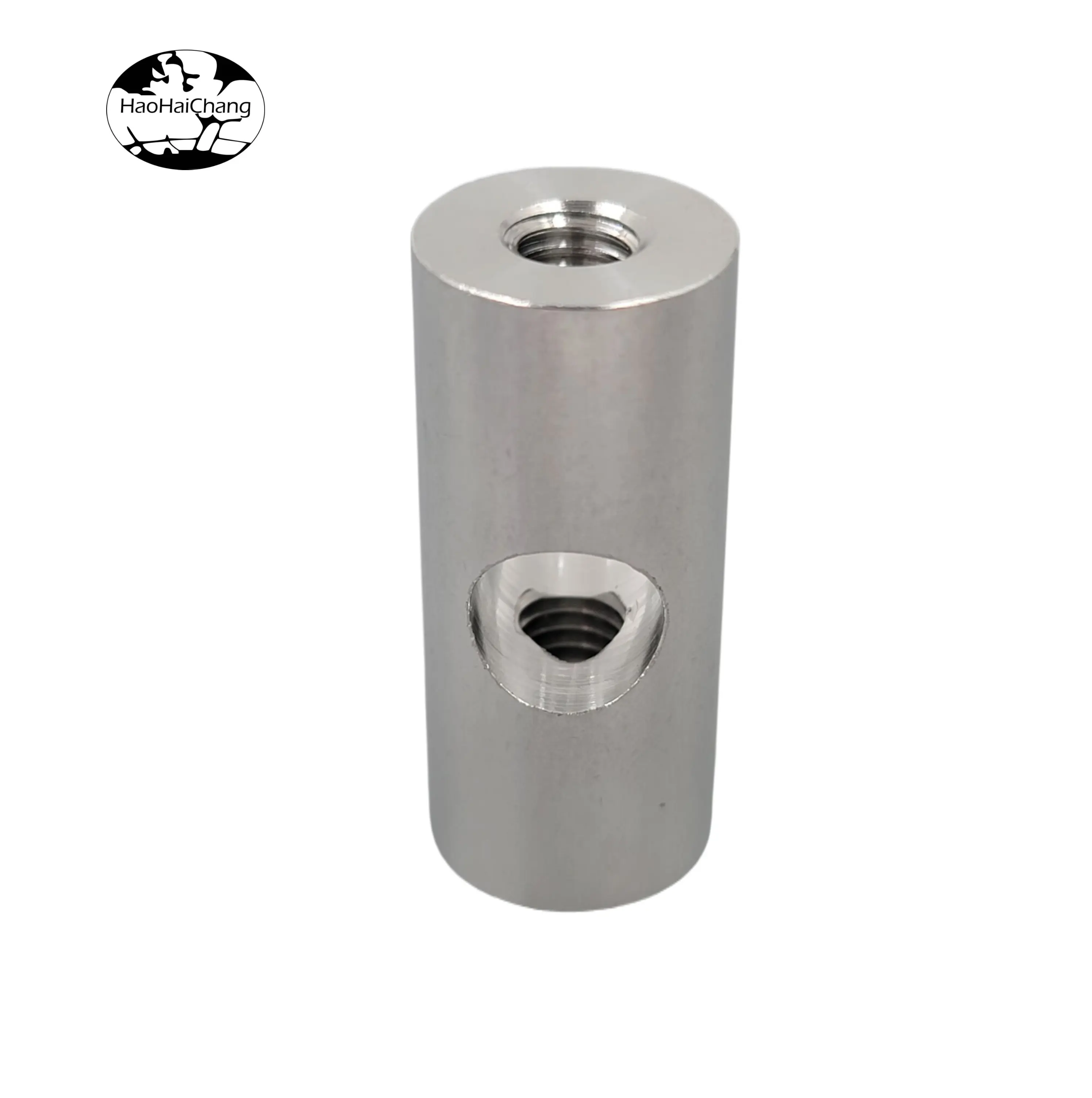 HHC-0438 Nuts Side hole round nuts Cross hole nuts Stainless steel round hole nuts Round nuts