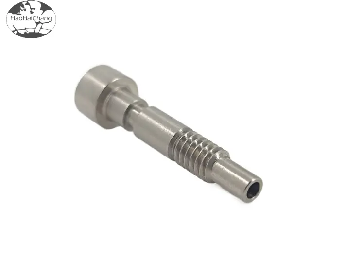 HHC-0472 Custom CNC stamping CNC turning parts Coarse thread stainless steel hexagon socket studs