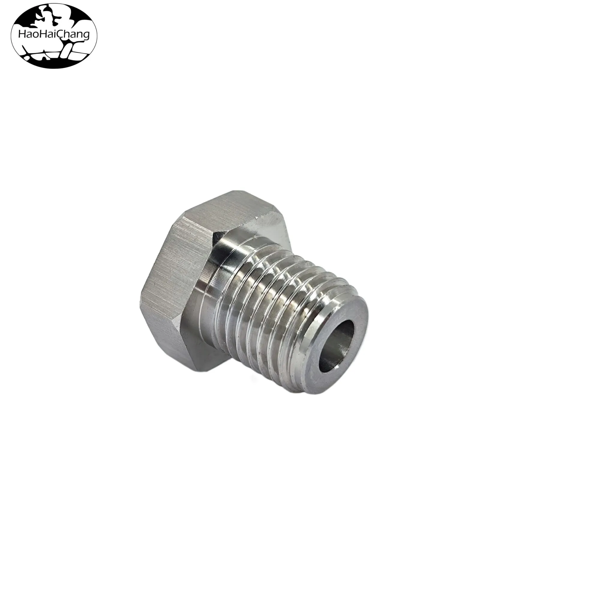 HHC-0579 CNC precision turning fasteners M14 stainless steel T-shaped hexagonal head hollow screw stud