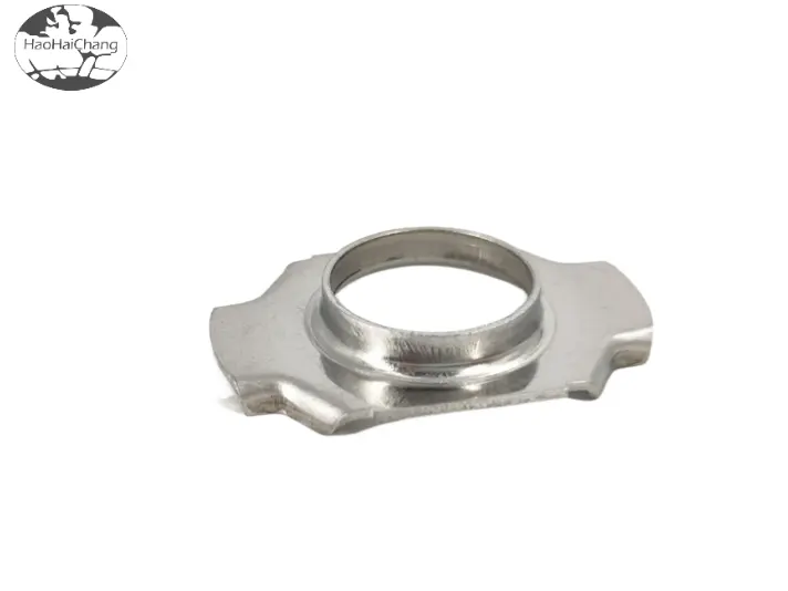 HHC-0367 OEM custom precision hardware metal stamping parts stainless steel bracket fastening bracket