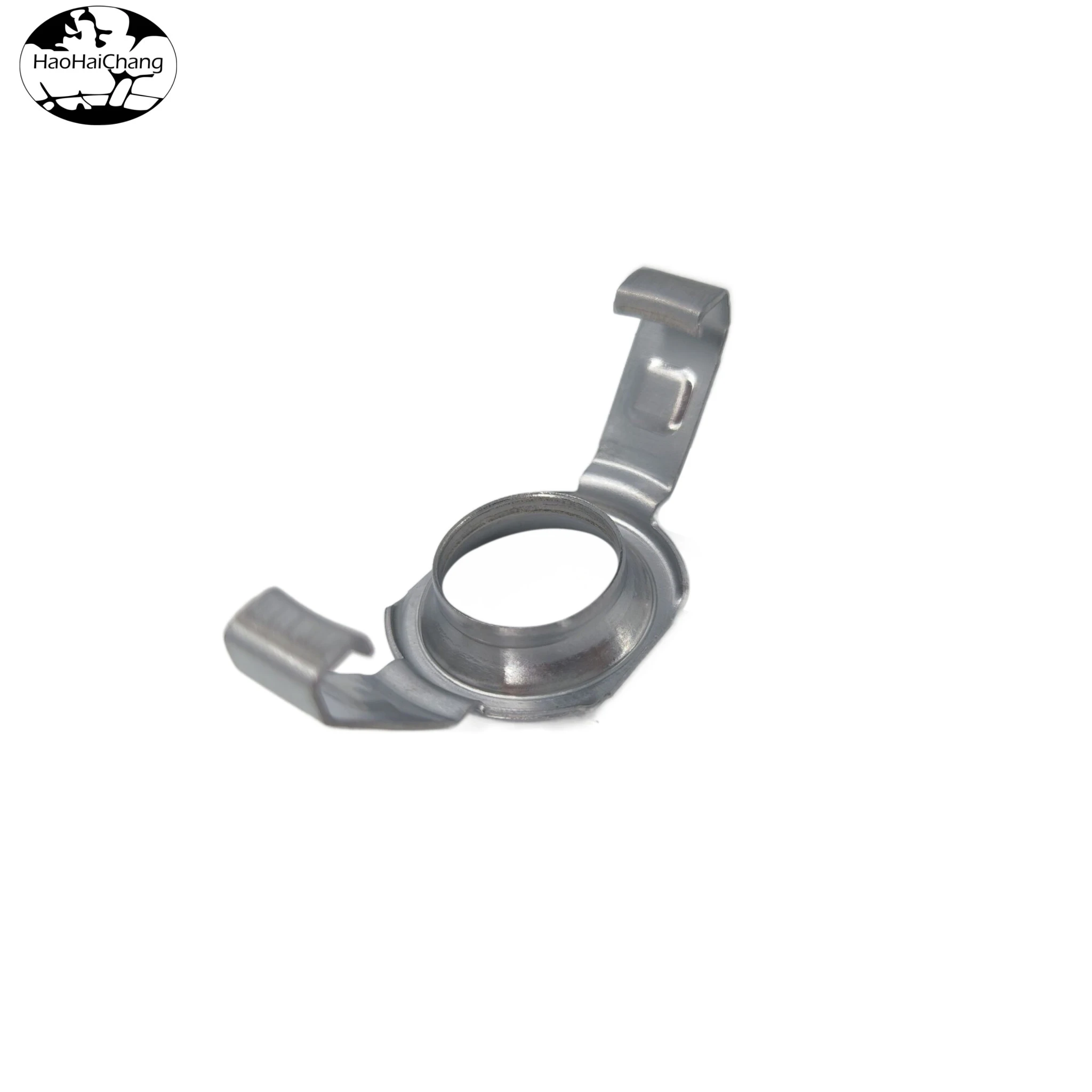 HHC-0375 Customized stamping parts Metal fasteners Stainless steel inner folding spring bracket