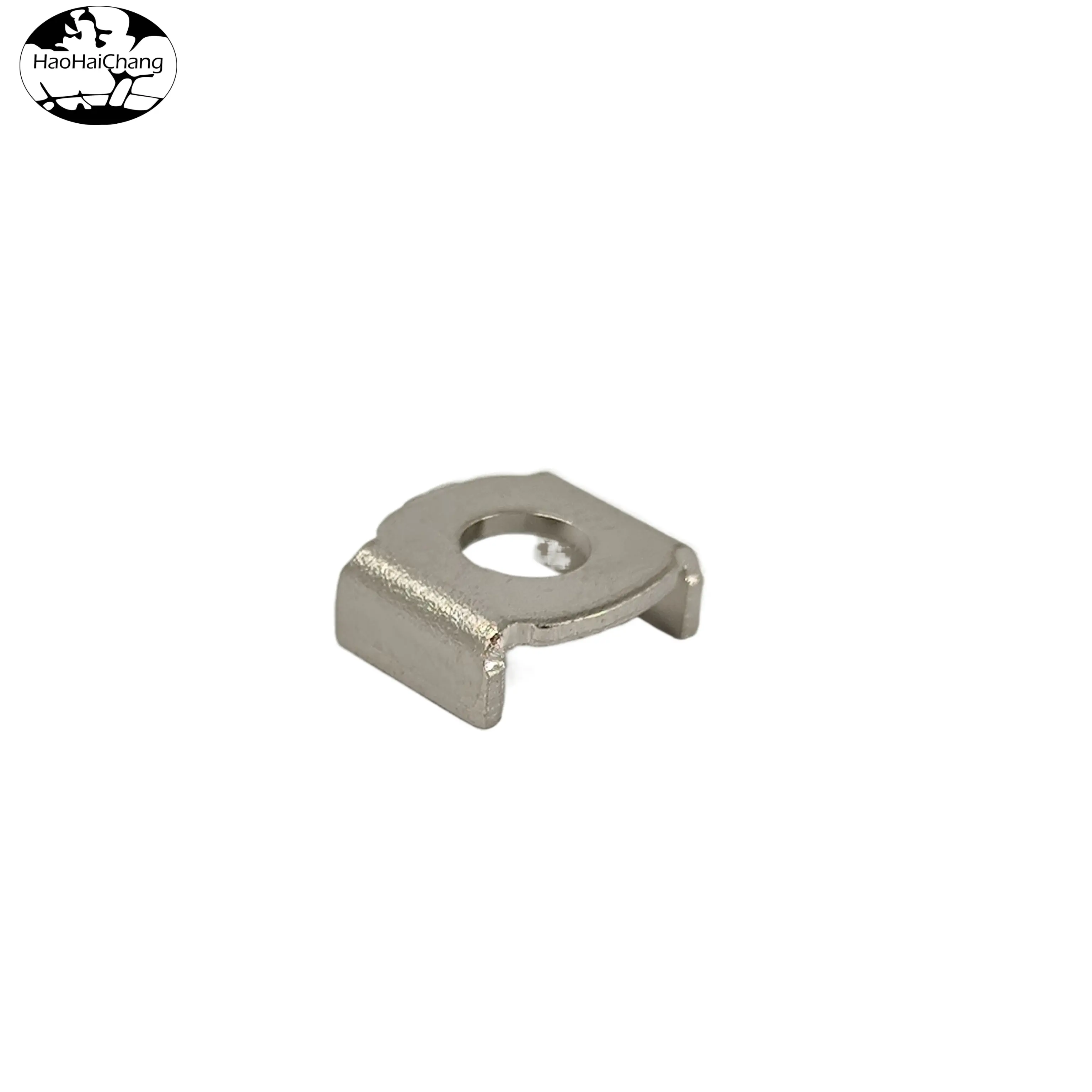 HHC-0409 Metal Stainless Steel U-Shaped Mounting Clip Bracket with Central Hole