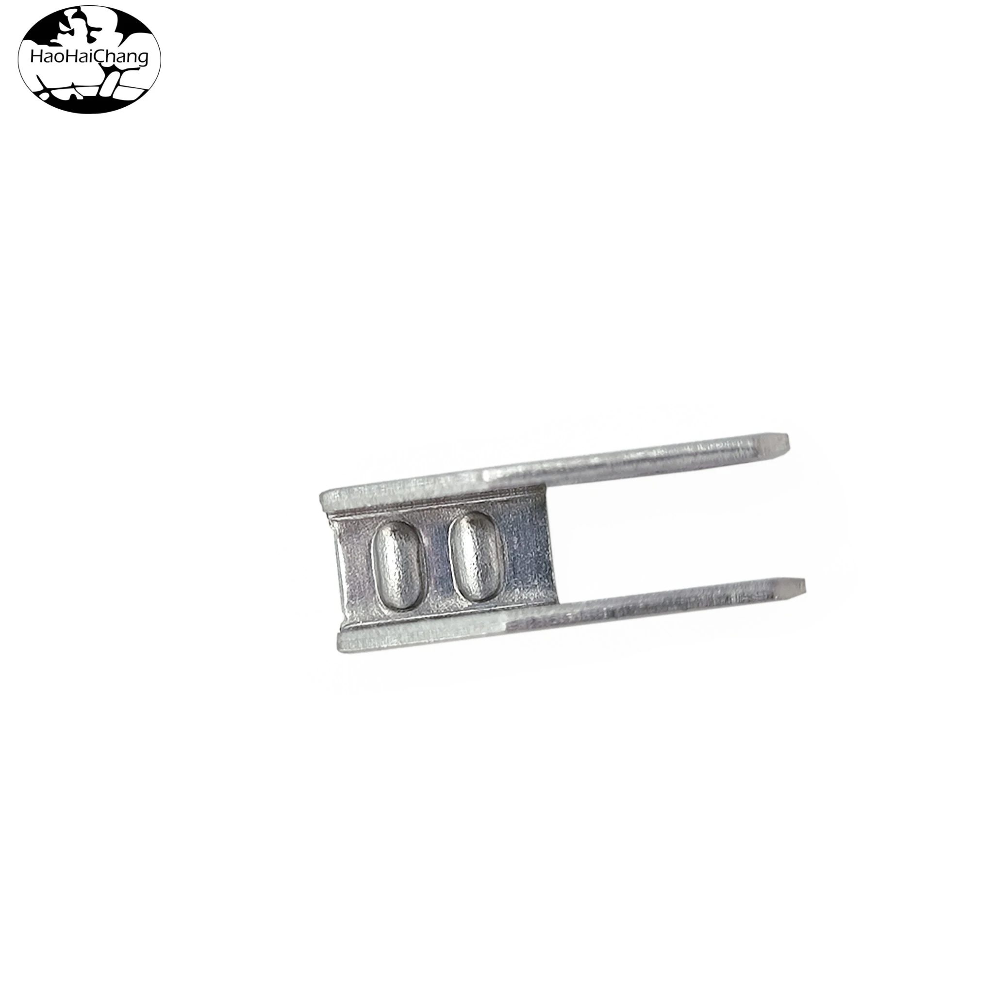 HHC-345 Double-Ended Forked Welding Terminal Lug with Dual Mounting Holes