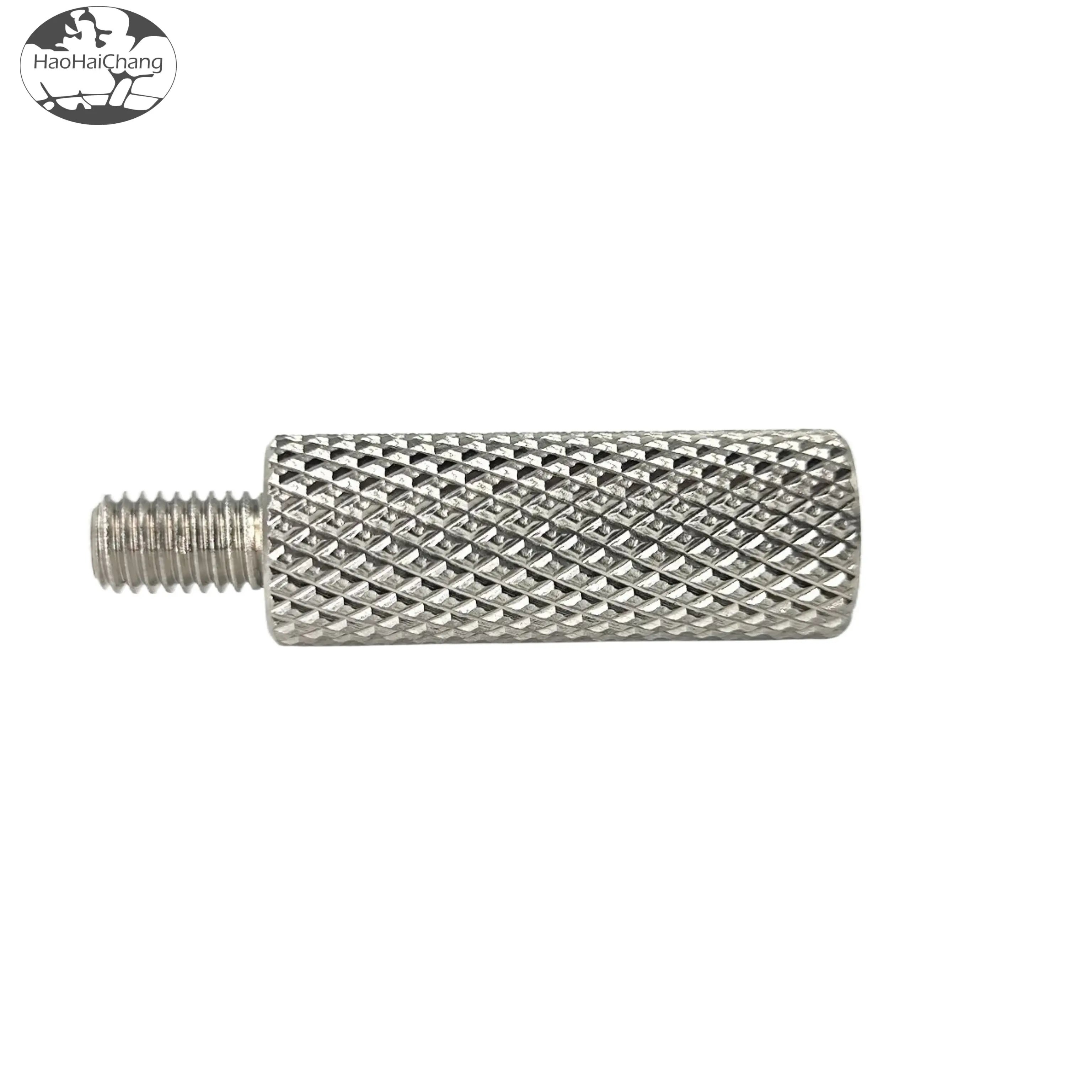 HHC-642 CNC turning mesh embossing stainless steel knurled screw connector screw connection terminal