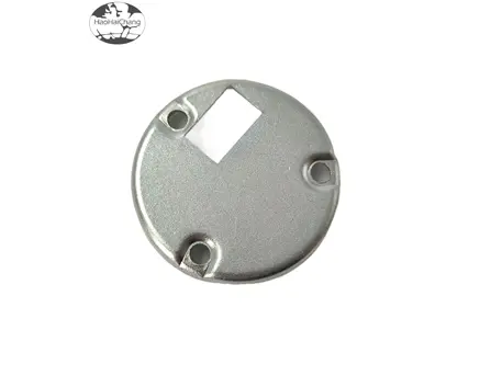 HHC-727 Iron Cover Porous Zinc-Plated Round End Cap for Durable Protection and Sealing