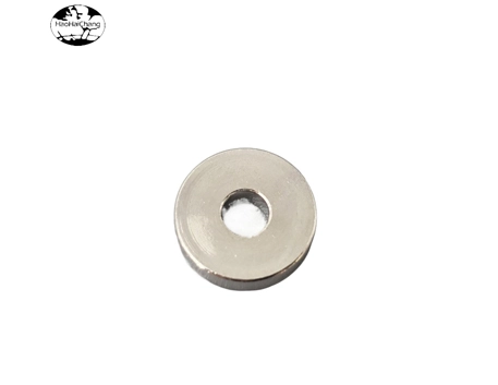 HHC-1052 OEM Customized Precision Hardware Nickel-plated Copper Washers Thickened Washers Gaskets Battery Accessories