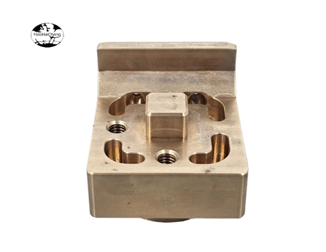 HHC-1099 CNC machining Brass terminal Non-standard screws Threaded Brass block Battery accessories