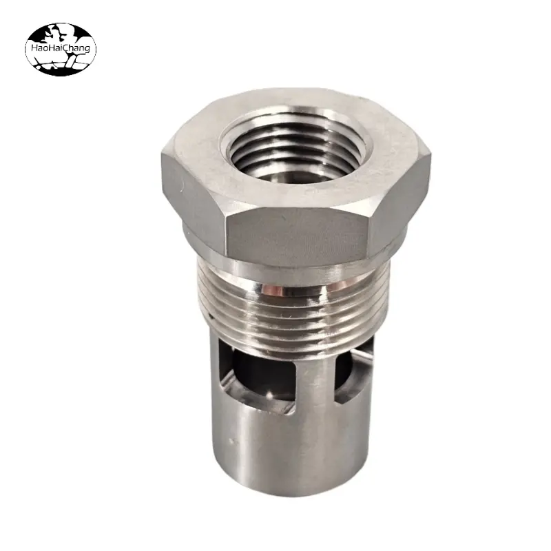 HHC-1145  Hollow internal and external thread hexagon head stud metal joint